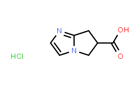 CAS No. 1965310-16-0, 6,7-Dihydro-5H-pyrrolo[1,2-a]imidazole-6-carboxylic acid hydrochloride