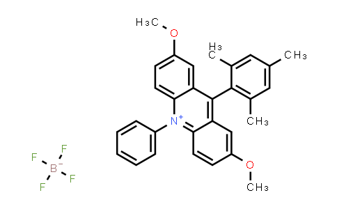 CAS No. 1965330-55-5, 9-mesityl-2,7-dimethoxy-10-phenylacridin-10-ium tetrafluoroborate