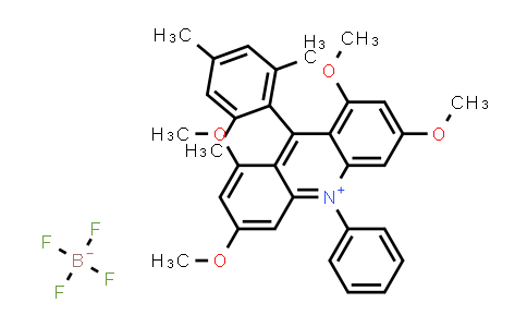 CAS No. 1965330-61-3, 9-mesityl-1,3,6,8-tetramethoxy-10-phenylacridin-10-ium tetrafluoroborate