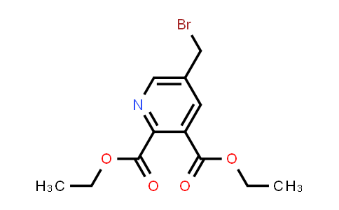 CAS No. 1966991-66-1, 2,3-Pyridinedicarboxylic acid, 5-(bromomethyl)-, 2,3-diethyl ester