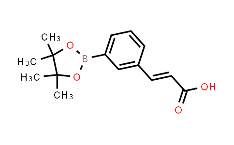 DY536981 | 1967825-39-3 | (E)-3-(3-(4,4,5,5-Tetramethyl-1,3,2-dioxaborolan-2-yl)phenyl)acrylic acid