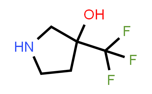 CAS No. 196822-27-2, 3-(Trifluoromethyl)pyrrolidin-3-ol