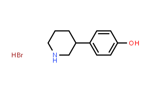 CAS No. 19725-04-3, 4-(Piperidin-3-yl)phenol hydrobromide