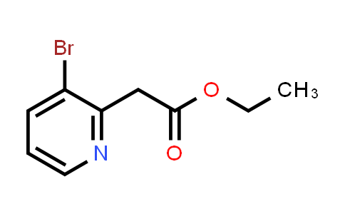 CAS No. 197376-41-3, Ethyl 2-(3-bromopyridin-2-yl)acetate