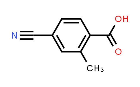 CAS No. 1975-53-7, 4-Cyano-2-methylbenzoic acid