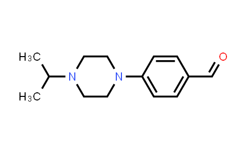 CAS No. 197638-78-1, 4-(4-Isopropylpiperazin-1-yl)benzaldehyde