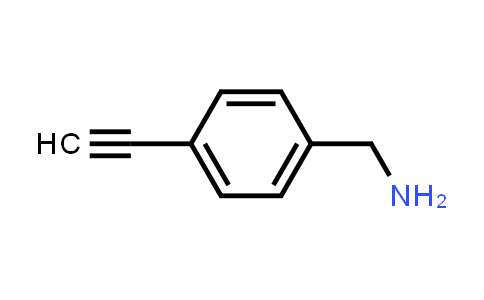 CAS No. 197844-23-8, (4-Ethynylphenyl)methanamine