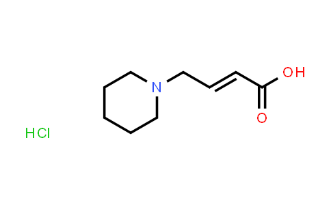 CAS No. 197892-69-6, (E)-4-(Piperidin-1-yl)but-2-enoic acid hydrochloride