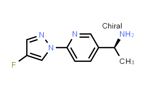 MC537129 | 1980023-96-8 | (S)-1-(6-(4-Fluoro-1H-pyrazol-1-yl)pyridin-3-yl)ethanamine