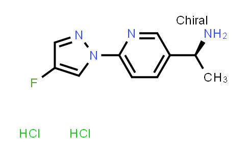 1980023-97-9 | (S)-1-(6-(4-Fluoro-1H-pyrazol-1-yl)pyridin-3-yl)ethanamine dihydrochloride