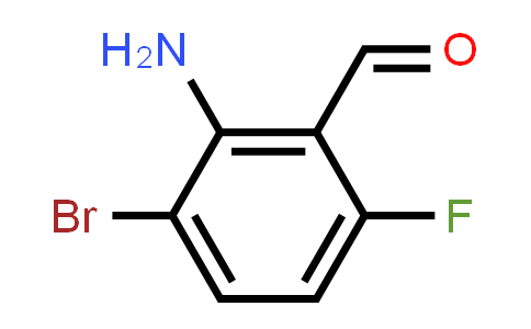 CAS No. 1980867-61-5, 2-Amino-3-bromo-6-fluorobenzaldehyde