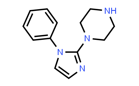 CAS No. 198209-96-0, 1-(1-Phenyl-1H-imidazol-2-yl)piperazine