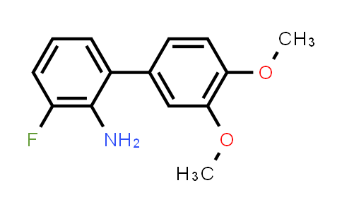 1982594-31-9 | 3-Fluoro-3',4'-dimethoxy-[1,1'-biphenyl]-2-amine