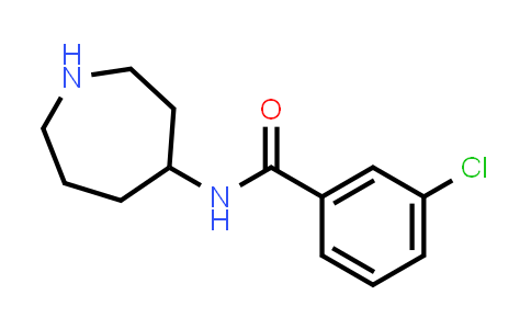 CAS No. 1983020-65-0, N-(Azepan-4-yl)-3-chlorobenzamide