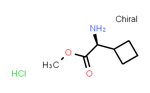 CAS No. 1983066-39-2, (S)-Methyl 2-amino-2-cyclobutylacetate (hydrochloride)