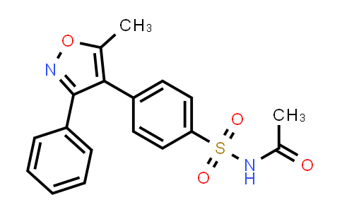 CAS No. 198471-06-6, N-((4-(5-Methyl-3-phenylisoxazol-4-yl)phenyl)sulfonyl)acetamide