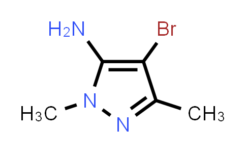 CAS No. 19848-99-8, 4-Bromo-1,3-dimethyl-1H-pyrazol-5-amine