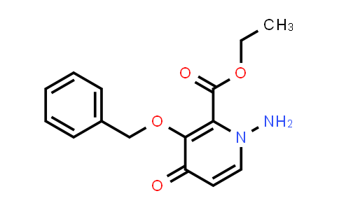 CAS No. 1985607-66-6, 1-Amino-3-benzyloxy-4-oxo-1,4-dihydropyridine-2-carboxylic acid ethyl ester