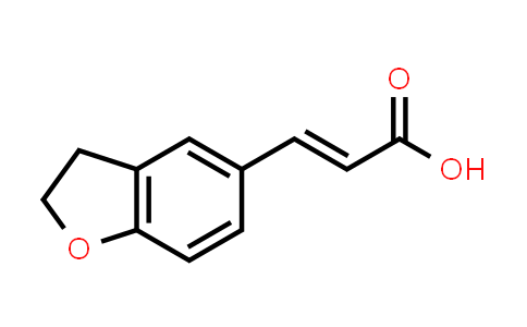 CAS No. 198707-57-2, 3-(2,3-Dihydrobenzofuran-5-yl)-2-propenoic acid
