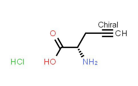 CAS No. 198774-27-5, (S)-2-Aminopent-4-ynoic acid hydrochloride