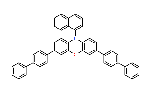 CAS No. 1987900-95-7, 3,7-Di([1,1′-biphenyl]-4-yl)-10-(naphthalen-1-yl)-10H-phenoxazine