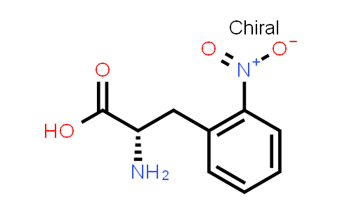 CAS No. 19883-75-1, (S)-2-Amino-3-(2-nitrophenyl)propanoic acid