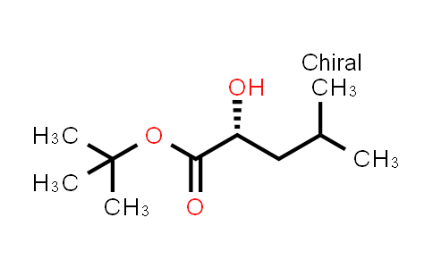 CAS No. 19892-92-3, tert-Butyl (R)-2-hydroxy-4-methylpentanoate