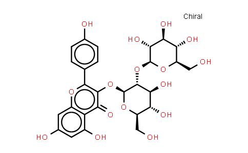 CAS No. 19895-95-5, Kaempferol 3-O-sophoroside
