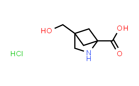 MC537278 | 1989553-77-6 | 2-Azabicyclo[2.1.1]hexane-1-carboxylic acid, 4-(hydroxymethyl)-, hydrochloride (1:1)