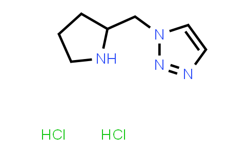 CAS No. 1989659-67-7, 1-[(Pyrrolidin-2-yl)methyl]-1H-1,2,3-triazole dihydrochloride