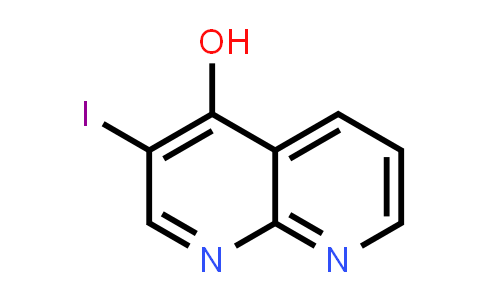 CAS No. 1989671-58-0, 3-Iodo-1,8-naphthyridin-4-ol