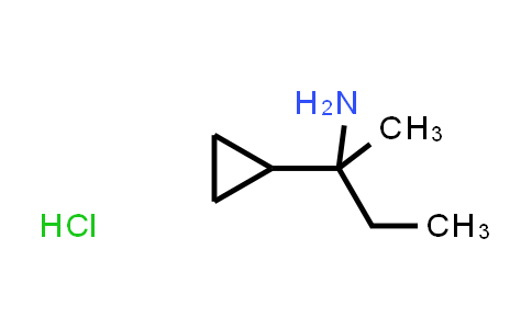 CAS No. 1989672-43-6, 2-Cyclopropylbutan-2-amine hydrochloride