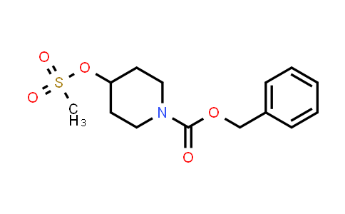 CAS No. 199103-19-0, Benzyl 4-(methanesulfonyloxy)piperidine-1-carboxylate