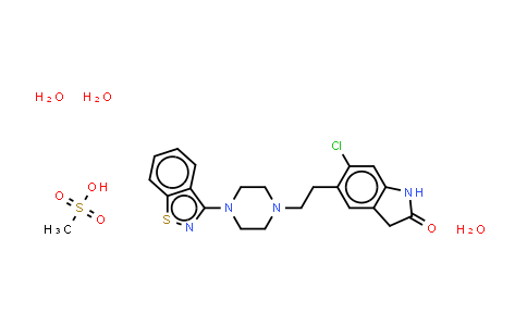 CAS No. 199191-69-0, Ziprasidone (mesylate hydrate)