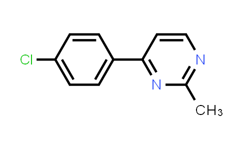 CAS No. 19927-61-8, 4-(4-Chlorophenyl)-2-methylpyrimidine