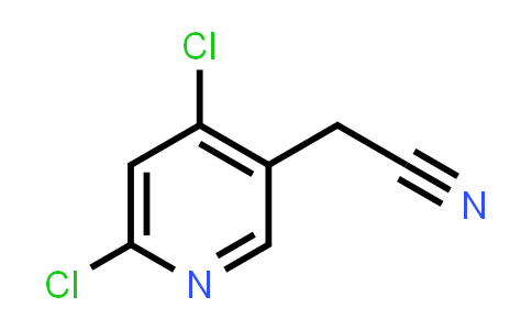 CAS No. 199283-52-8, 2-(4,6-Dichloropyridin-3-yl)acetonitrile