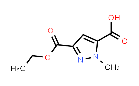 CAS No. 199480-36-9, 3-(Ethoxycarbonyl)-1-methyl-1H-pyrazole-5-carboxylic acid