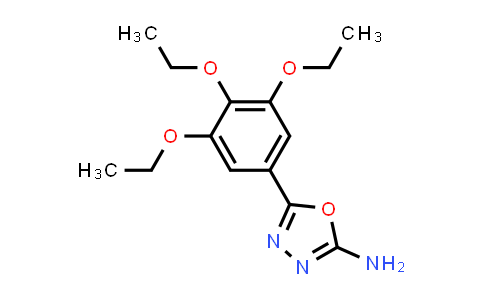 19949-31-6 | 5-(3,4,5-Triethoxyphenyl)-1,3,4-oxadiazol-2-amine