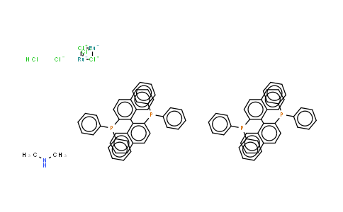 CAS No. 199541-17-8, (S)-[(RuCl(BINAP))2(μ-Cl)3][NH2Me2]