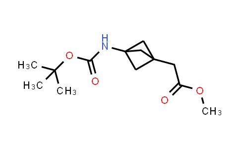 MC537376 | 1995848-08-2 | Methyl 2-(3-((tert-butoxycarbonyl)amino)bicyclo[1.1.1]pentan-1-yl)acetate
