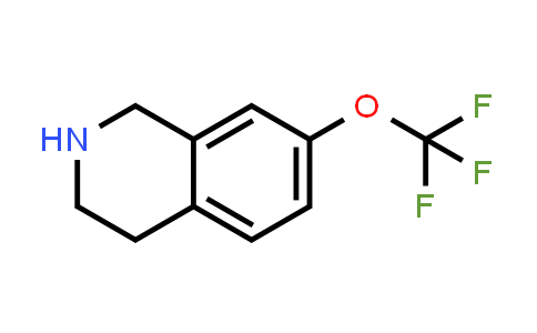 CAS No. 199678-30-3, 7-(Trifluoromethoxy)-1,2,3,4-tetrahydroisoquinoline