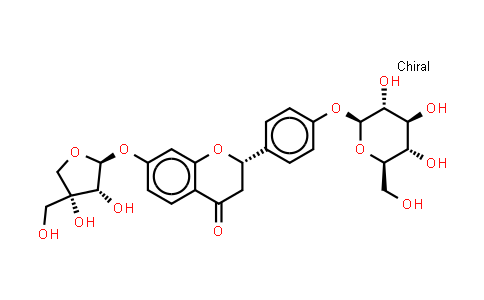 MC537400 | 199796-12-8 | Liguiritigenin-7-O-D-apiosyl-4'-O-D-glucoside