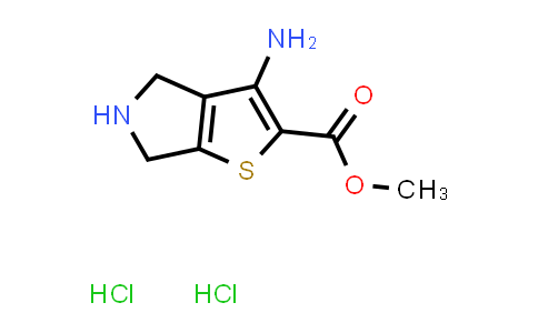CAS No. 1998216-51-5, Methyl 3-amino-4H,5H,6H-thieno[2,3-c]pyrrole-2-carboxylate dihydrochloride