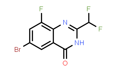 1998452-54-2 | 6-Bromo-2-(difluoromethyl)-8-fluoroquinazolin-4(3H)-one