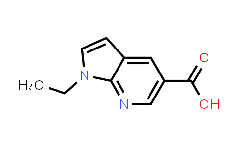 CAS No. 199933-01-2, 1H-Pyrrolo[2,3-b]pyridine-5-carboxylic acid, 1-ethyl-