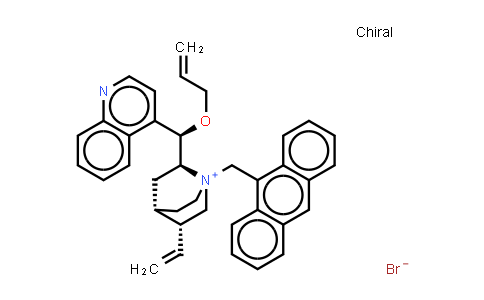 CAS No. 200132-54-3, O-Allyl-N-[(9-anthracenyl)methyl]cinchonidium bromide