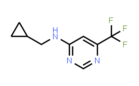 CAS No. 2001583-38-4, N-(Cyclopropylmethyl)-6-(trifluoromethyl)pyrimidin-4-amine