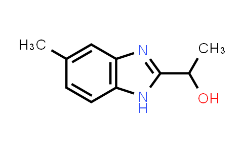 CAS No. 20033-97-0, 1-(5-Methyl-1H-benzoimidazol-2-yl)ethanol