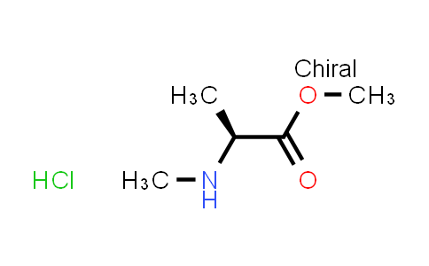 CAS No. 20045-77-6, (S)-Methyl 2-(methylamino)propanoate hydrochloride