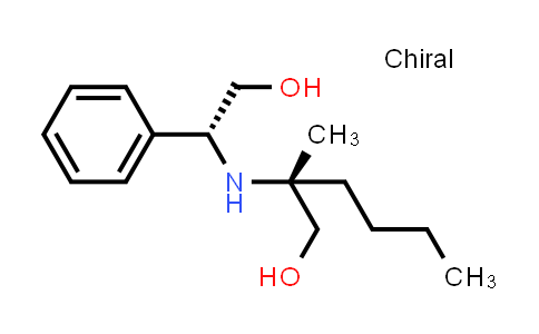 CAS No. 2004679-56-3, (R)-2-(((R)-2-Hydroxy-1-phenylethyl)amino)-2-methylhexan-1-ol